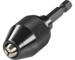 wolfcraft - Boorkop - Snelspanner - Snelspanboorkop - Snelspanboorhouder - 2625000