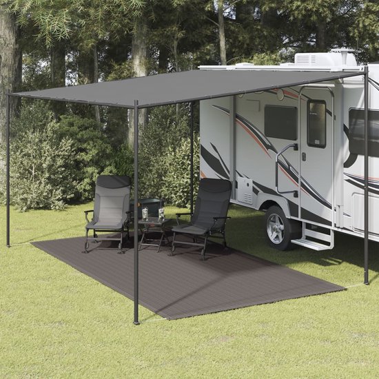 vidaXL - Tenttapijt - 250x350 - cm - antracietkleurig van Vidaxl — afbeelding 4