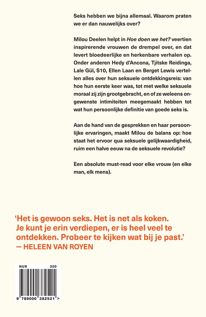 Hoe doen we het? - back cover