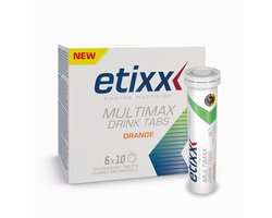 Etixx Multimax Drink Tabs - Sports Nutrition - Supplementen - 60 tabletten - Multivitaminencomplex - Hoge dosering vitaminen - Mineralen - Sporenelementen