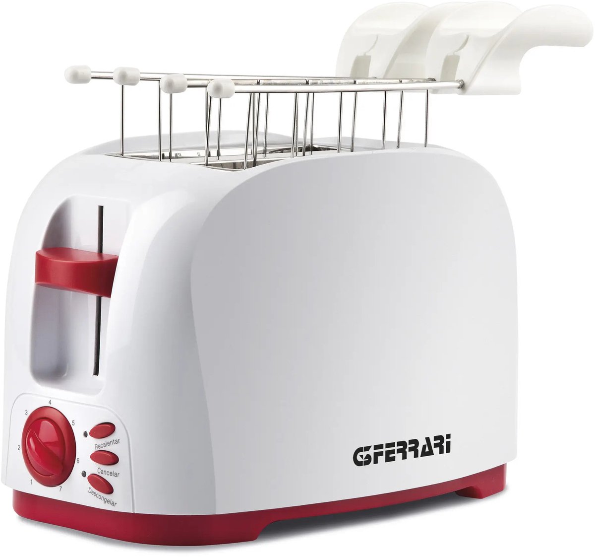 G3 Ferrari To-Stàr – Broodrooster 800W – Ontdooifunctie – Opwarmfunctie – Timer – Kruimellade – Controlelampjes