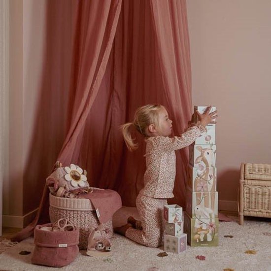 Little Dutch Klamboe - Maat - Klamboe kinderkamer Meisjes - Pink Blush, Roze - Pure — afbeelding 2