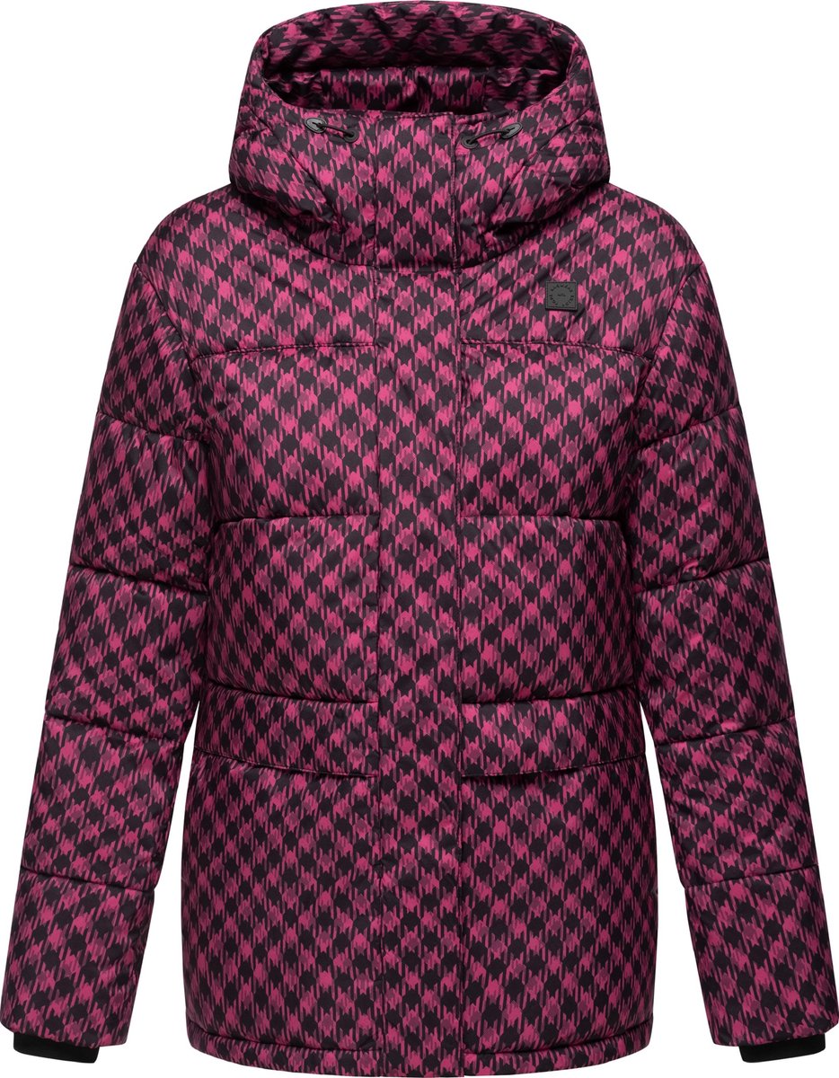 Ragwear Dames Gewatteerd jack Wikesh Print