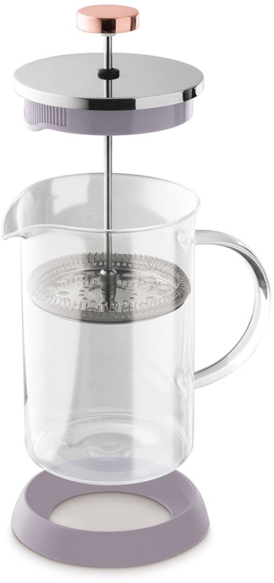 PISTON KOFFIE THEE INFUSER 800ml BERLINGER HAUS BH-8589 TAUPE
