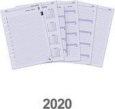 Kalpa 6201-20 A5 organiser dag agenda EN-NL 2020