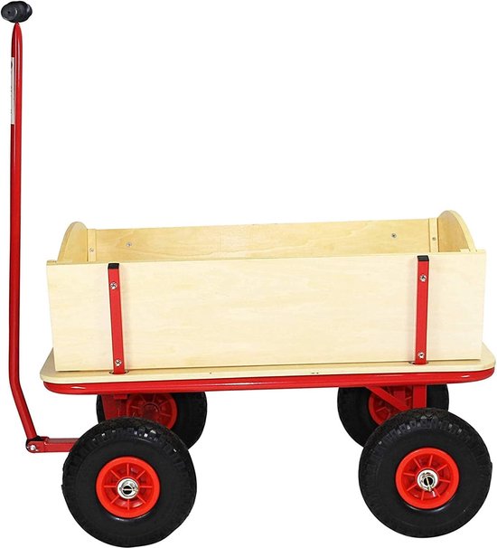 4 inch luchtband wielen voor o.a. bolderkar / steekwagen