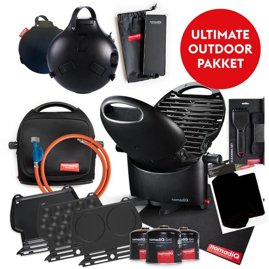 nomadiQ ULTIMATE OUTDOOR barbecue pakket