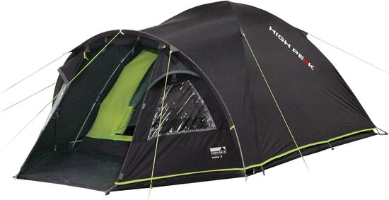 Koepeltent voor 4 Personen met Voorbouw - Waterdichte Campingtent met Ventilatiesysteem en Muggenbescherming