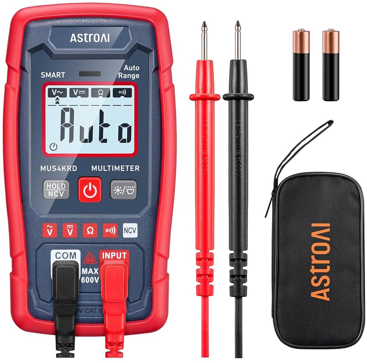 Digitale Multimeter voor Volt- en Ampère Metingen - 4000 Counts