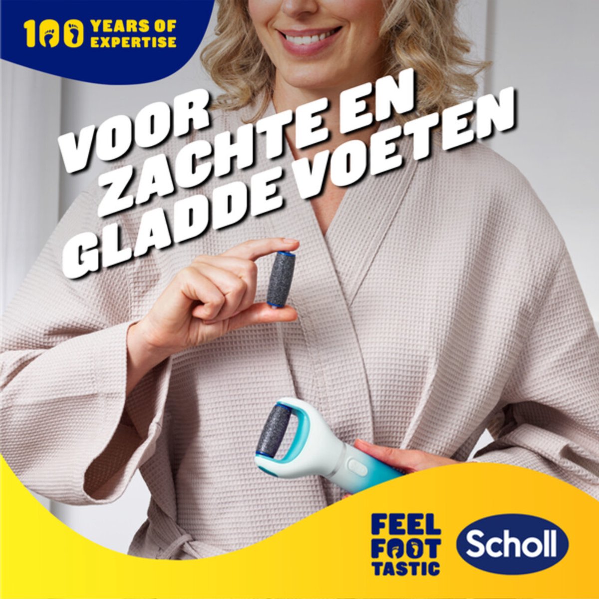 Scholl Velvet Smooth Verwisselbare Roller Diamantkristallen 2x Extra Grof [6 verpakkingen]