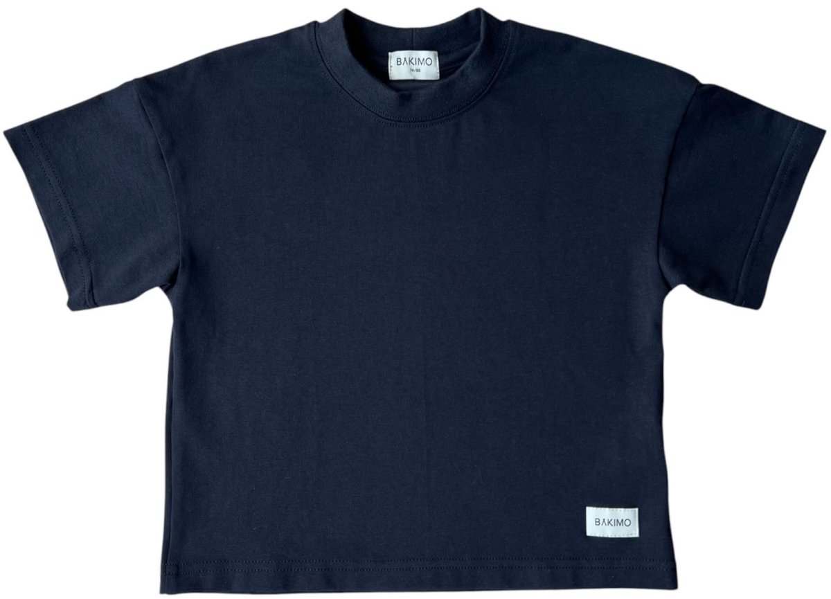 BAKIMO Oversized T-shirt Black 98/104