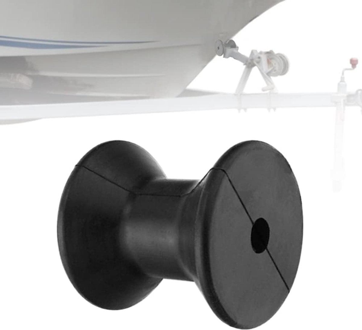 3 inch Marine Trailer Boeg Roller voor Boot Trailer - Rubber Kiel Roller