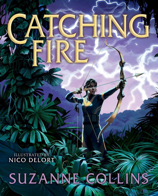 The Hunger Games- Catching Fire: Illustrated Edition - cover