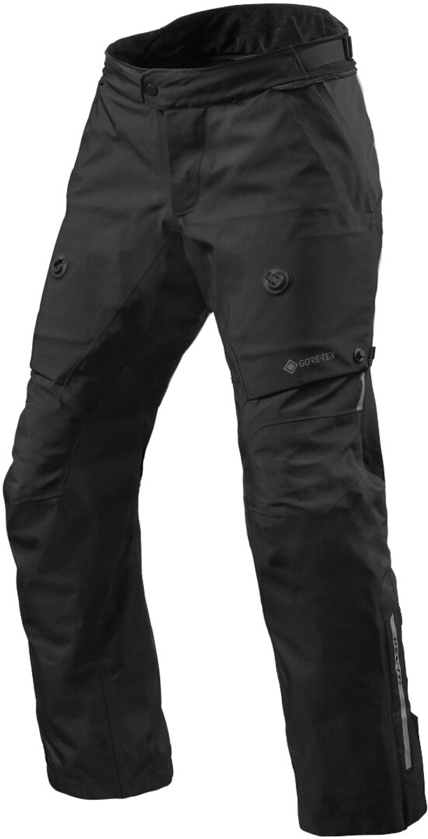 REV'IT! Pants Neptune 3 GTX Black Standard Motorcycle Pants - Maat XXL - Broek