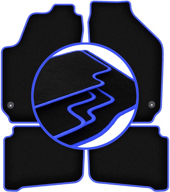 CARLUX-BLUE automatten voor: Seat Ibiza III 6L hatchback (2002-2008)