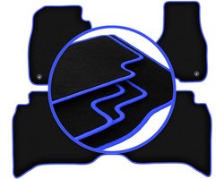 CARLUX-BLUE automatten voor: Dodge RAM DS DJ 1500 pick-up (2012-2020)