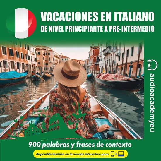 Vacaciones en italiano - cover