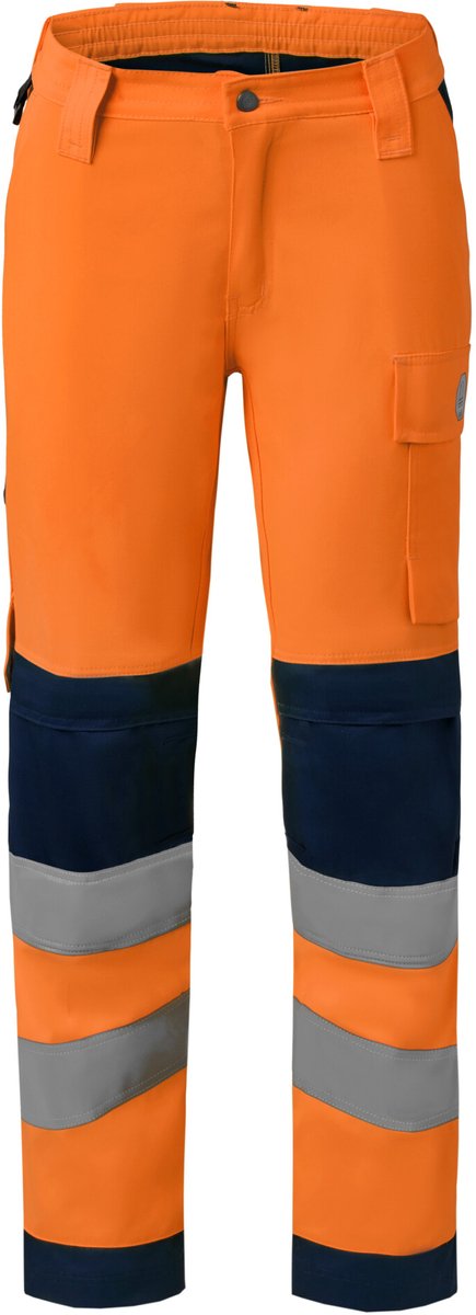 HAVEP Werkbroek Dames High Visibility+ 80620 - Fluo Oranje/Marine - D40