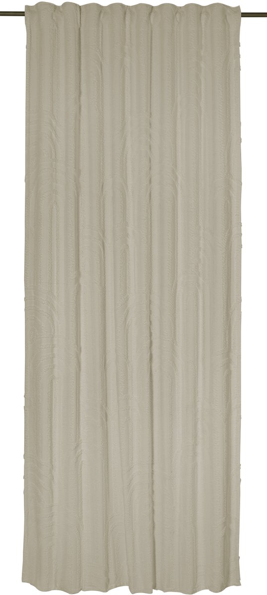 Elbersdrucke Gordijn met verborgen lussen Ojala 255x140 cm beige