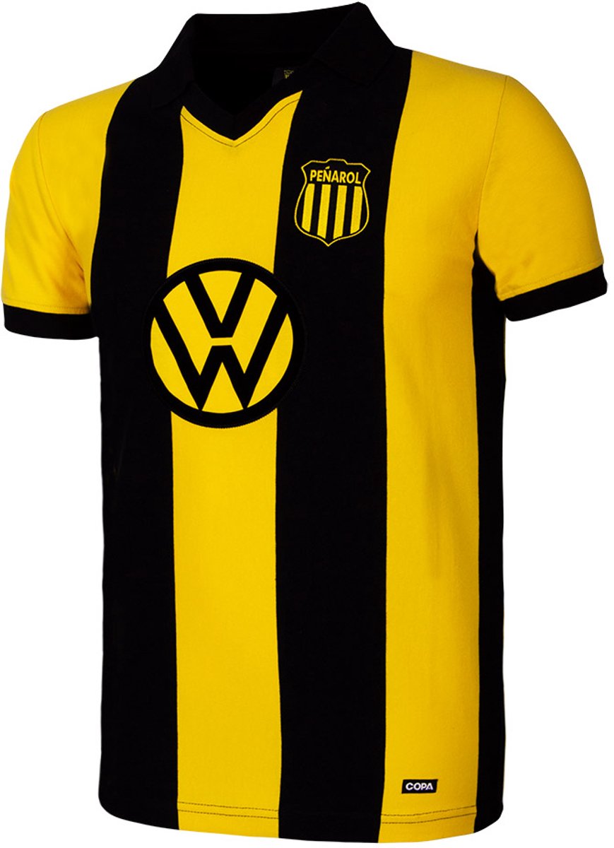 COPA - CA Penarol 1987 Retro Voetbalshirt - Heren - Geel - L