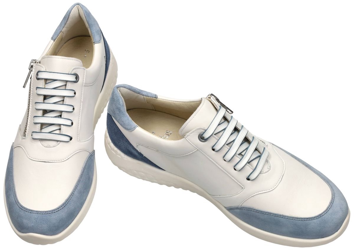 Solidus -Dames - blauw licht - sneakers - maat 37.5