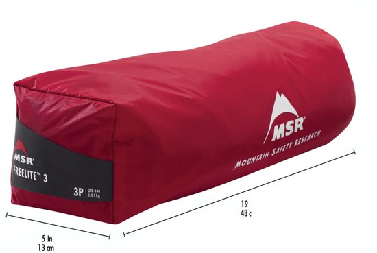 MSR FreeLite 3 V3 - Tent Green van MSR — afbeelding 4