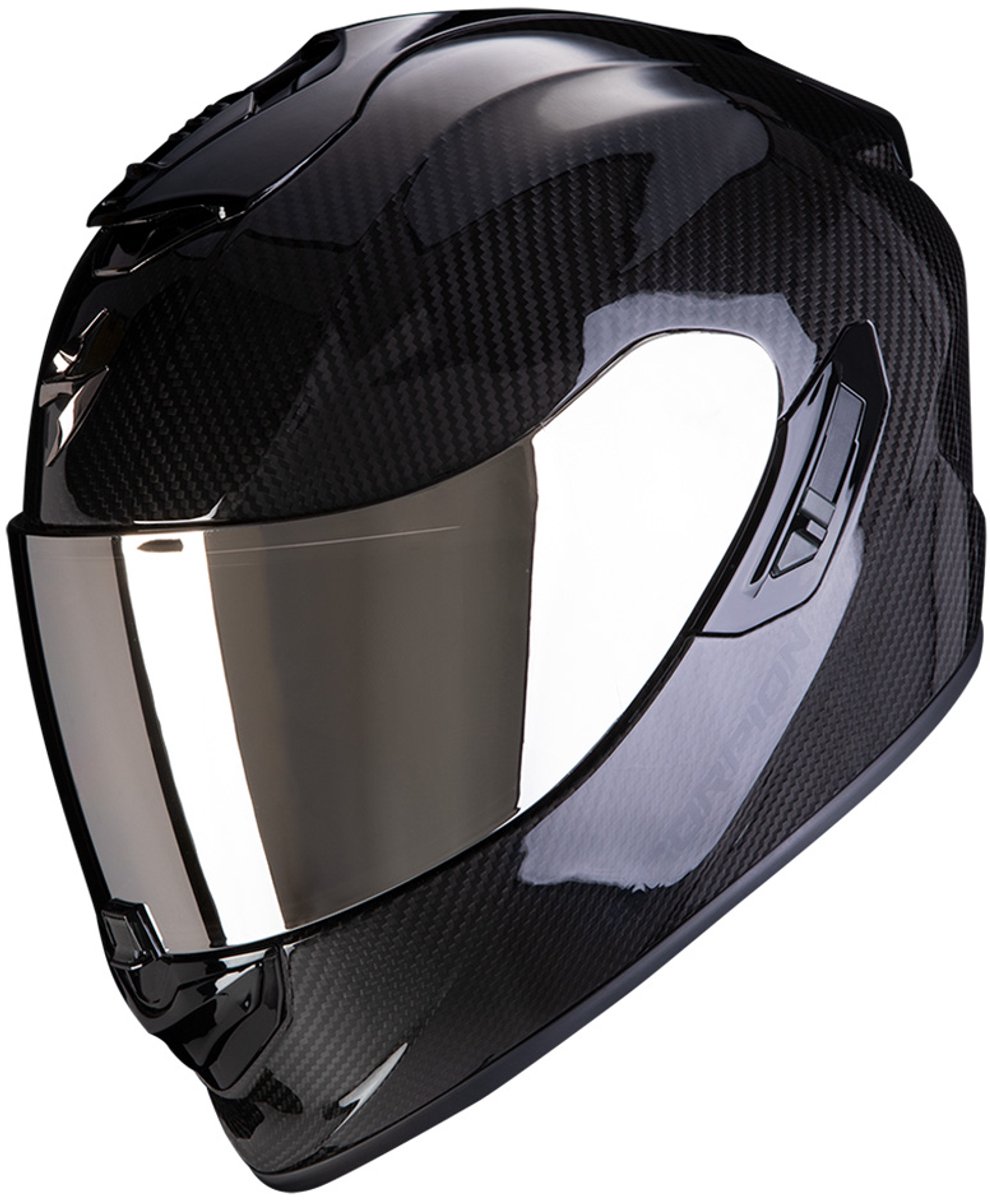 Scorpion EXO-1400 EVO II CARBON AIR SOLID Black S - Maat S - Helm