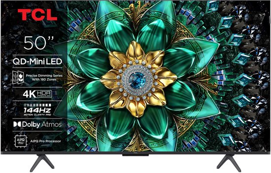 TCL 50Q6C - 50 inch - 4K QD-MiniLED - 2025