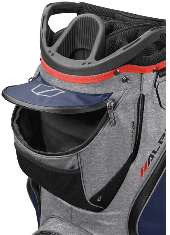 Wilson Alpine Dry Waterproof Cartbag 2025 - Grijs Blauw van Merkloos — afbeelding 3
