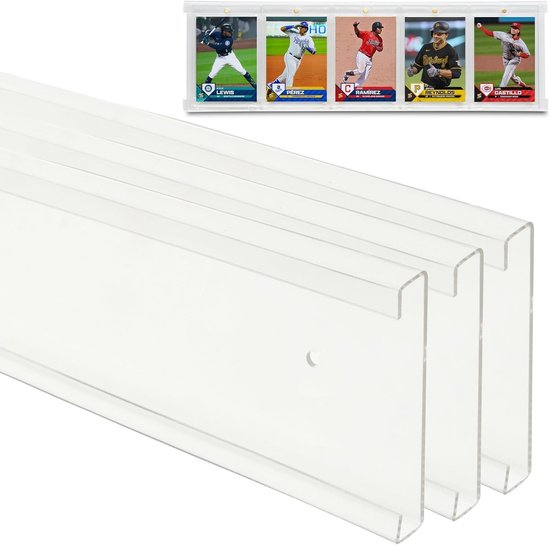 Eachbid Magnetische Acryl-Bilderrahmen, Transparent, Schutz für Karten Eachbid Magnetische Acryl-Bilderrahmen, Transparent, Schutz für Karten
