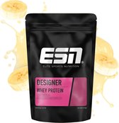 ESN Designer Whey Proteine Poeder, Banana, 1000 g, 33 Porties – Wei Eiwitshake, Eiwitsupplement, Spierherstel & Fitnessroutine