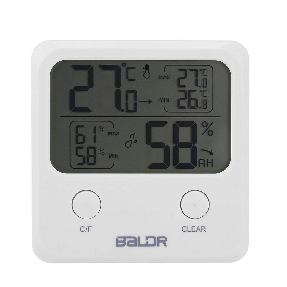 Digitale Hygrometer voor Nauwkeurige Temperatuur- en Vochtigheidmeting