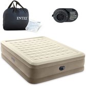 Intex Queen Ultra Plush Luchtbed met ingebouwde pomp - 152x203x46cm