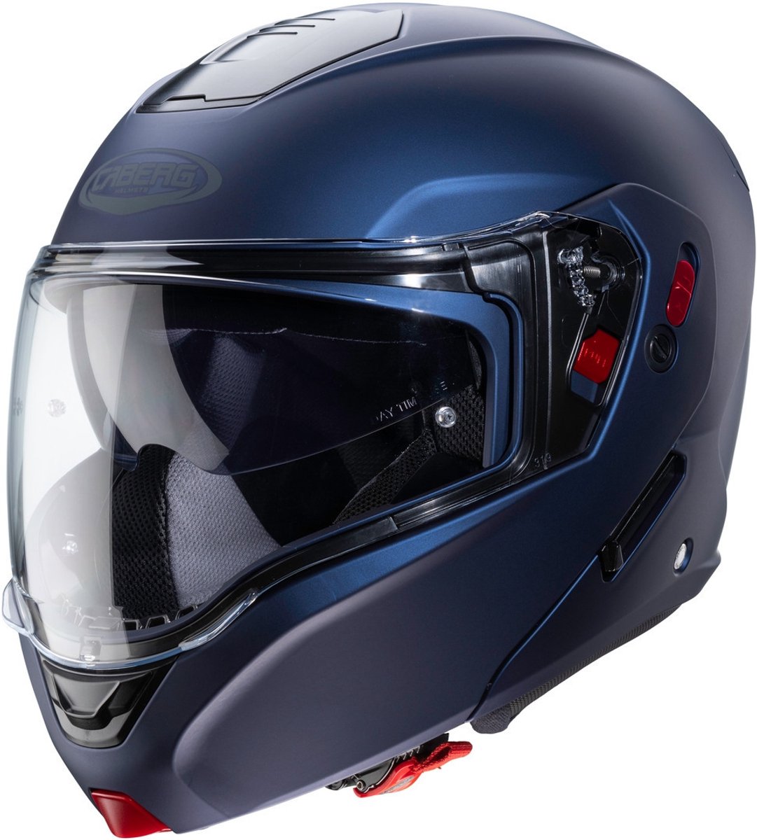 Caberg Horus X Mat Blauw Systeemhelm - Maat S - Helm