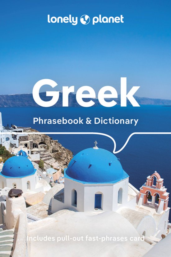 Phrasebook- Lonely Planet Greek Phrasebook & Dictionary - cover