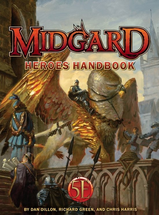 Midgard Heroes Handbook 5e - cover