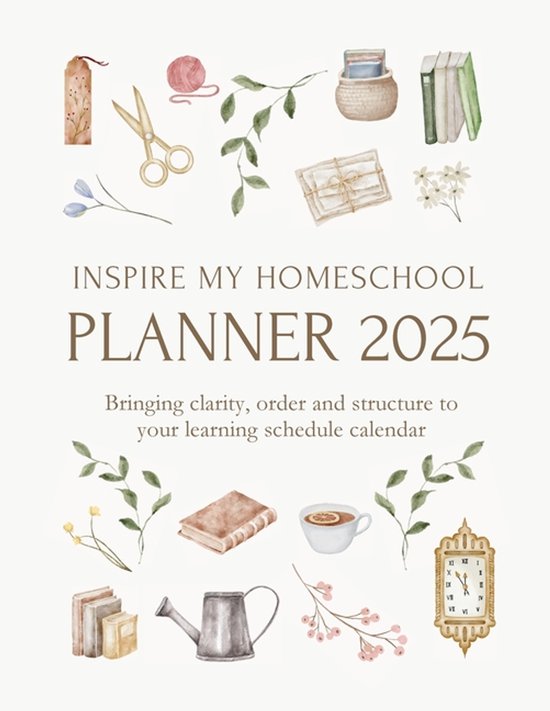Inspire My Homeschool Planner 2025 - cover