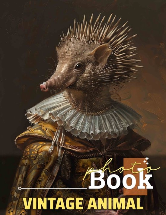 Vintage Animal Photo Book - cover