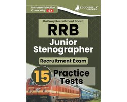 RRB Junior Stenographer Recruitment Exam Book 2023 (English Edition) Railway Recruitment Board 15 Practice Tests (2200+ Solved MCQs) with Free Access To Online Tests