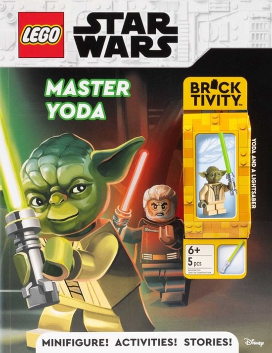 Activity Book with Minifigure- Lego Star Wars: Master Yoda - cover