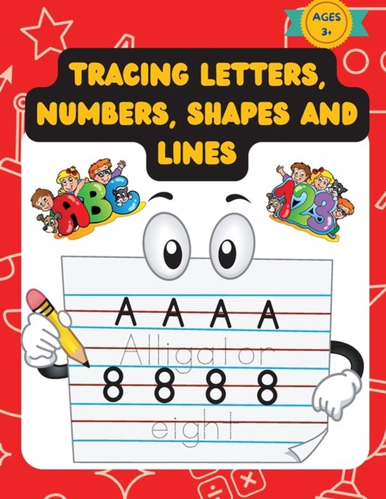 Foto: Tracing letters numbers shapes and lines