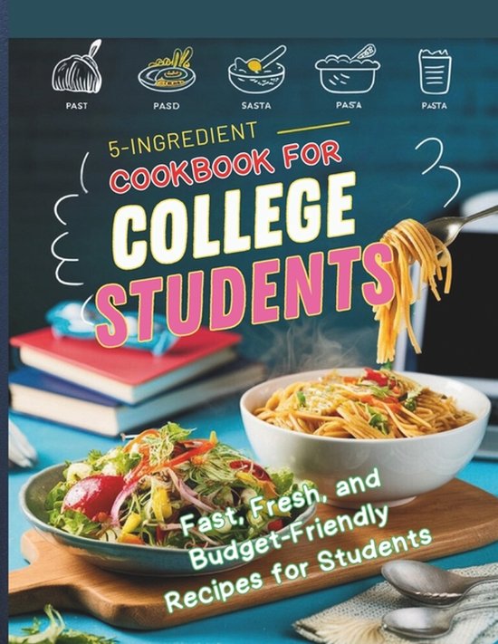 5-Ingredient Cookbook for College Students - cover