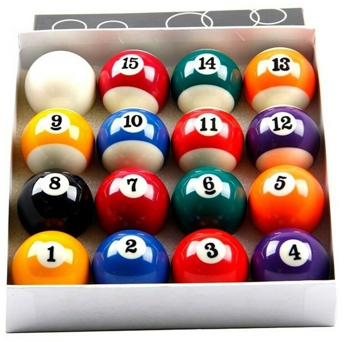 AA-klasse Poolballen set 57,2mm - Fenolhars - Gepolijste Pool ballen - Duurzame ballen biljart