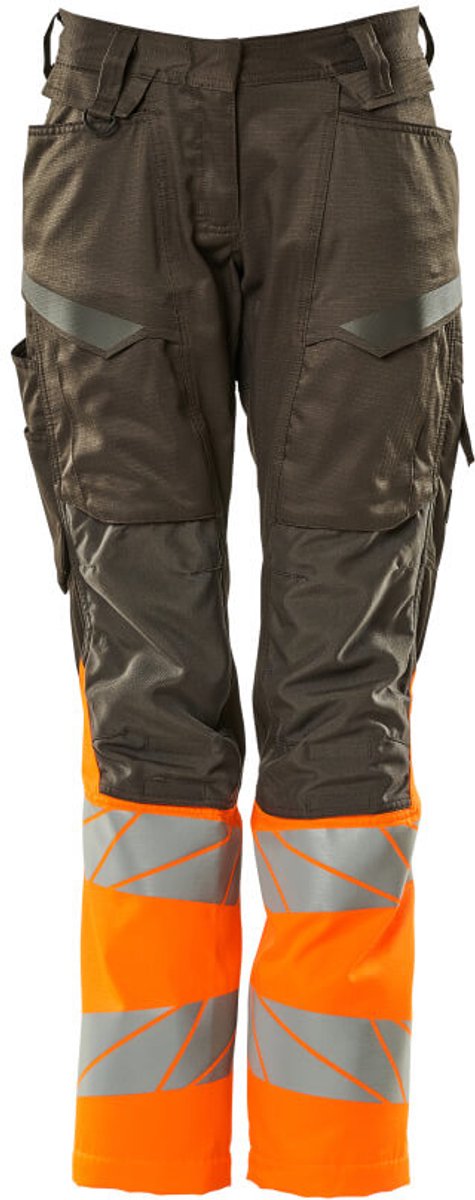 Mascot Accelerate Safe Broek met kniezakken 19678-236 - donkerantraciet/hi-vis oranje - C34 - 82