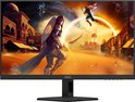 Vooraanzicht van een 24-inch AOC Gaming monitor met scherpe spelafbeelding.