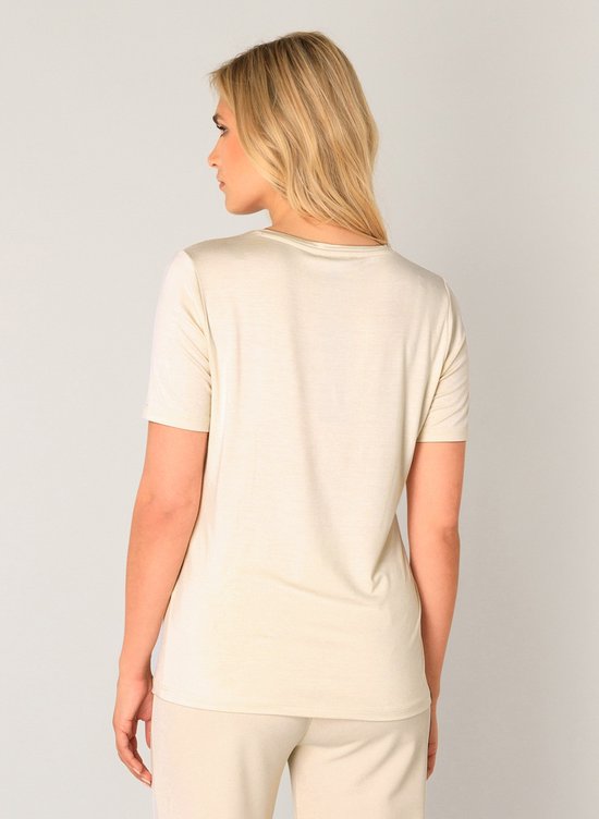 BASE LEVEL Yanic Jersey Shirt - Light Beige - maat 46
