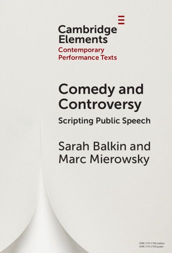 Elements in Contemporary Performance Texts - Comedy and Cont ... - cover