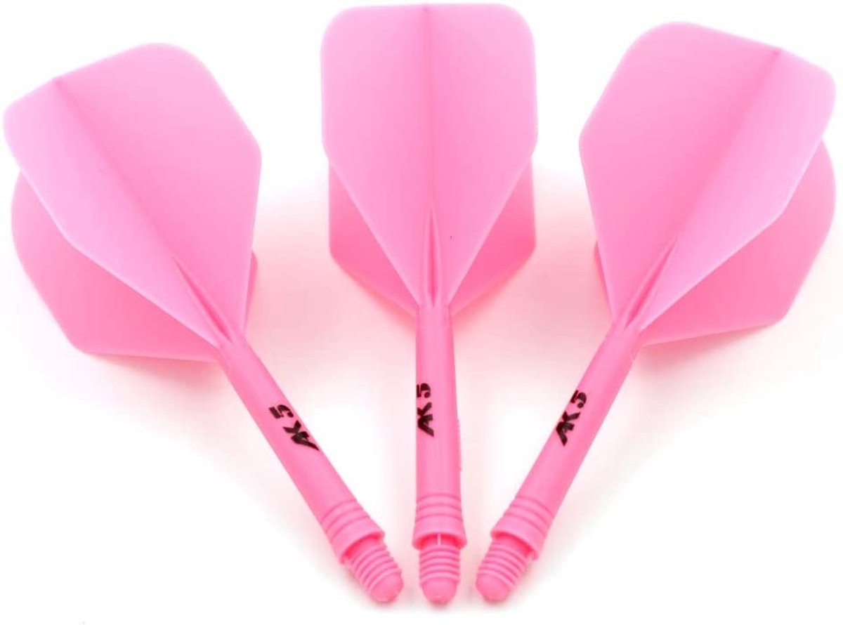 Cuesoul - Tero Flight System AK5 Rost Standaard - Pink - Dart Flights S