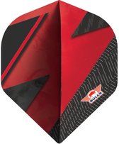 Bull's Series 100 Lightning Red NO2 - Dart Flights