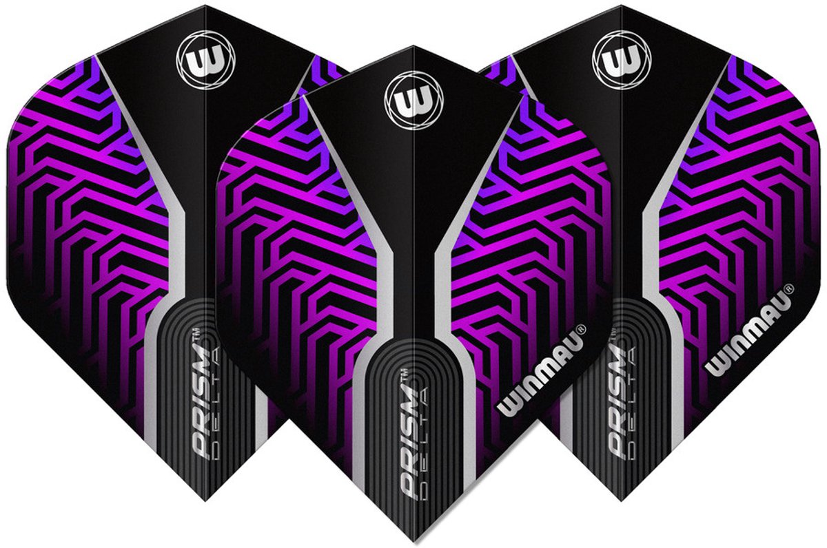 Winmau Prism Delta Kairos Purple - Dart Flights